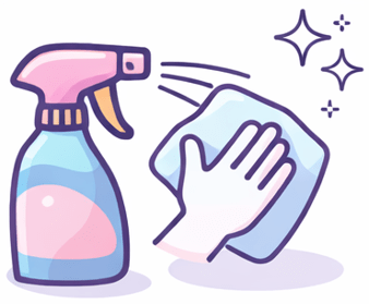 Deep Clean Unit with Safe Cleaner and Sanitizers